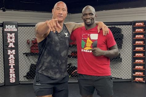 Themba Gorimbo needed only 32 seconds to get the job done Saturday at the UFC Apex – and it’s likely somewhere his pal Dwayne “The Rock” Johnson was watching.. On the UFC Fight Night 235 prelims in Las Vegas, Gorimbo (12-4 MMA, 2-1 UFC) starched opponent Pete Rodriguez (5-2 MMA, 1-2 UFC) for a quick TKO victory.. A …